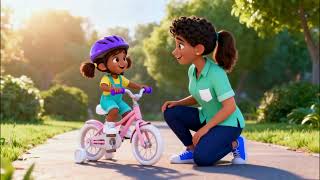 Full Try, Try again! 🚲🌈 | Never Give Up! 💜 | Kids Learning Song News