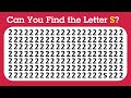 Easy medium hard levelscan you find the odd letter in 15 seconds