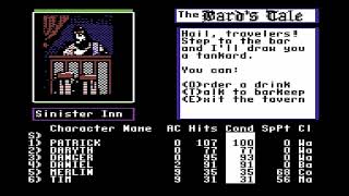Bard's Tale 1: The Traveler's Tune C-64 version