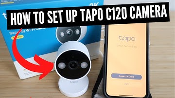 How To Set Up Tapo C120 Wifi Security Camera (TP-Link)