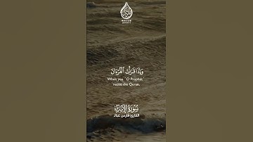 سورة الإسراء : ٤٥ || القارئ فارس عباد |