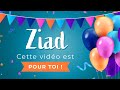 Joyeux anniversaire ziad 