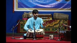 Swartaal Satara Gurupornima 2023 -Tishra Teentaal Solo | Raghav Narewadikar
