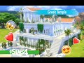 SIMS 4 AMAZING ANCIENT GREEK TEMPLE | SPEED BUILD | GAMING