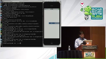 GoGaRuCo 2012 - RubyMotion: Rubyizing iOS development