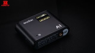 GODOX  A1 Mobile Phone Flasher ,Mobile APP operation while controlling multiple flashes