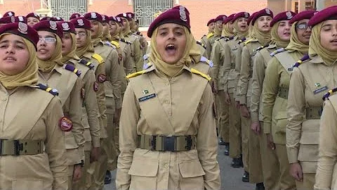 Pakistan's girl cadets dream of taking power | AFP - DayDayNews