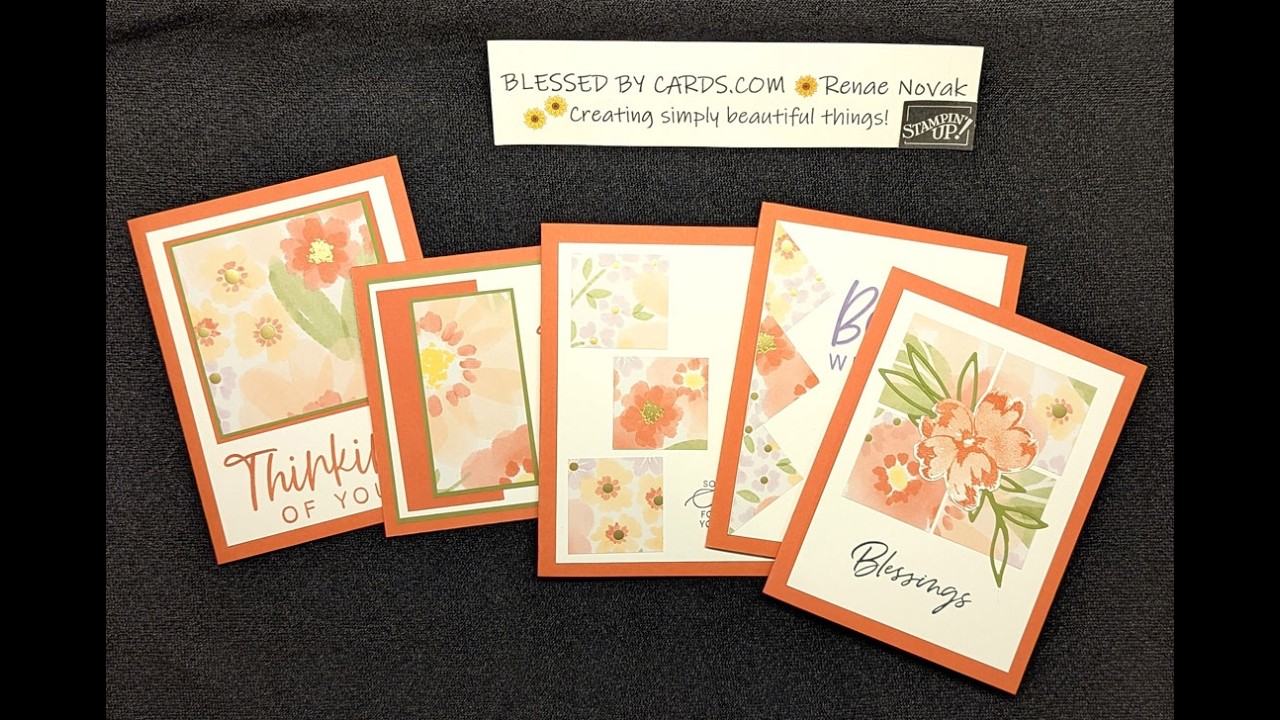 #244 Make It Monday 5 Card One Sheet Wonder