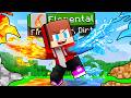 JJ Got an Achievement for Becoming a Universal Elemental - Maizen (Minecraft)