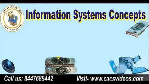 CA Final ISCA May / Nov 2018 FTR Ch- 2 Information Systems Concepts(Demo Lecture)