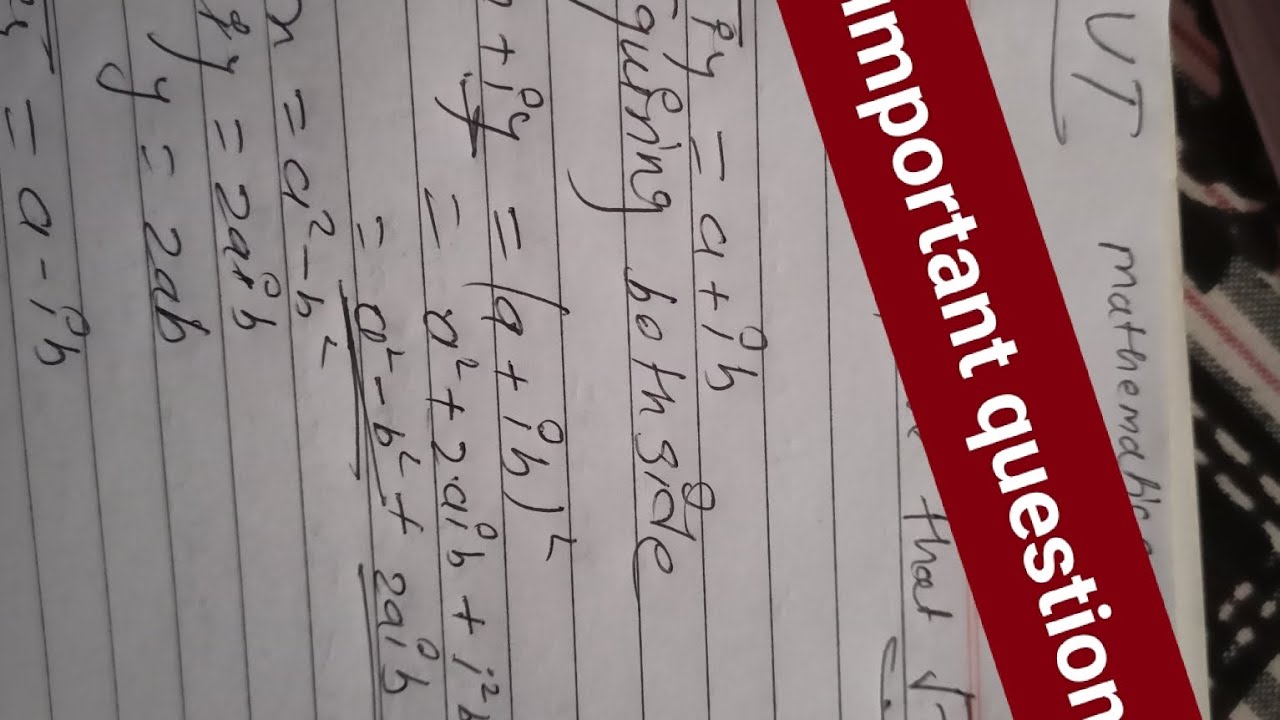 CTEVT mathematics Ii 2ND semester important question for 2079 - YouTube