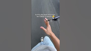 Is this the best keychain for CSGO players?🤔 #ninjaspinner #keychainspinner #keychain #csgo