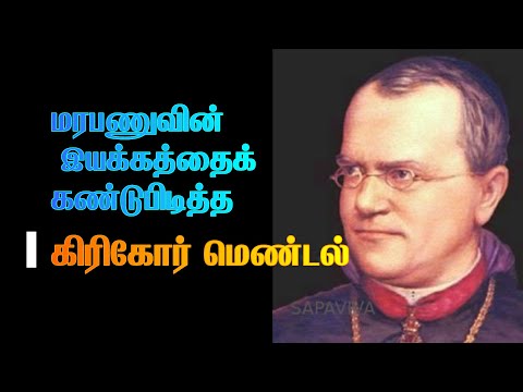 Gregor Mendel / கிரிகோர் மெண்டல் / மரபணு இயக்கம்