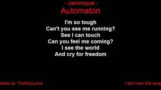 Jamiroquai - Automaton (with lyrics)