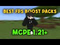 BEST FPS BOOST MODPACKS For MCPE 1.21+ (FPS BOOST)🔥☠️