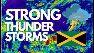 STRONG THUNDERSTORMS| JAMAICA & the rest of the Caribbean's Forecast for Monday, July 27, 2026