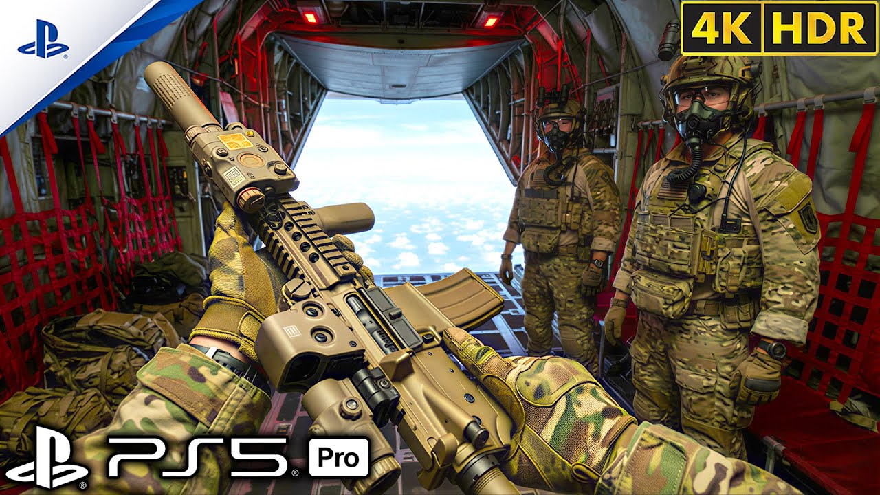 (PS5) Это будет последний прыжок в ад | Ультрареалистичный геймплей [4K60FPS] Call of Duty
