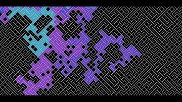 10 PRINT CHR$(205.5+RND(1)); : GOTO 10 with a maze crawler function