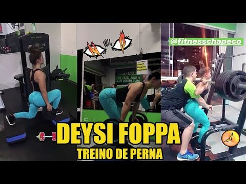 Deysi Foppa - Treino de Perna 31/10/2018