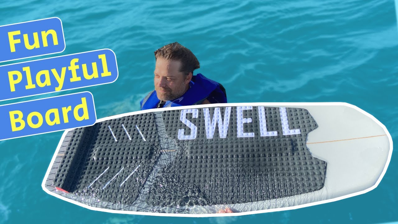 SWELL Wakesurf Itasca - Quad Surf Board - REVIEW - YouTube