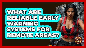 What Are Reliable Early Warning Systems For Remote Areas? - Man vs. Disaster
