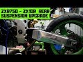 Motorcycle Rebuild Project : ZXR TURBO Ep21 Rear Suspension Upgrade