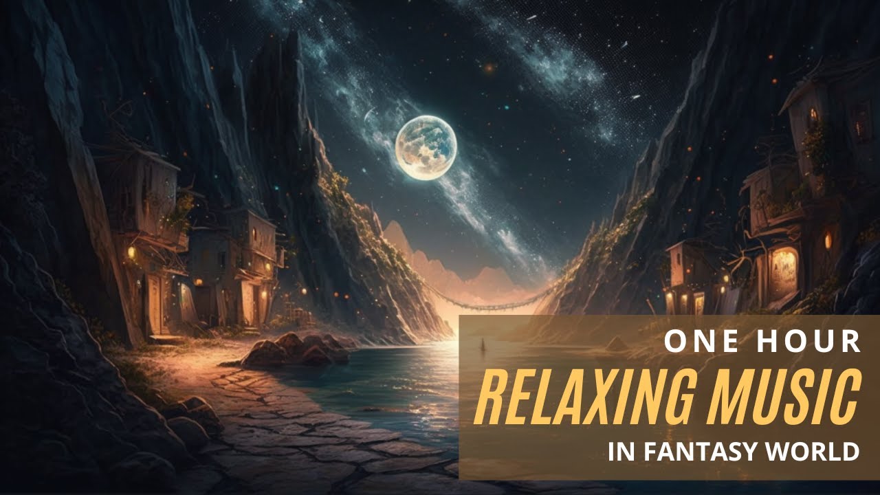 🌊 Fantasy River Waves: 1 Hour of Relaxing Sleep Music with Ambient Sounds 💤