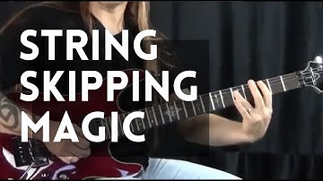 From the Vault | String Skipping Magic For Guitar - Tutorial