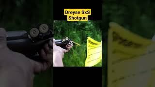 Dreyse SxS Shotgun Double barrel 🔥#shorts