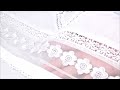 Most Beautiful pure white border design for Kurti Sleeves, Trouser and Daman