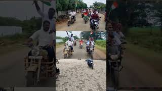 Independence Day special bike rally || Omkar youth keshampet