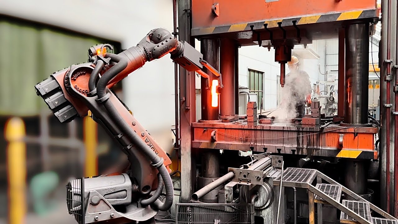 大批量製造傳動軸的過程，中國汽車配件工廠