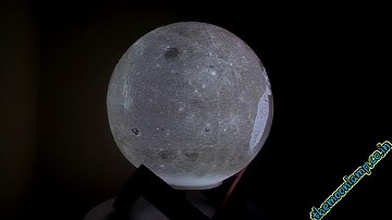 3D Personalized Moon Lamp For Love - The Moon Lamp