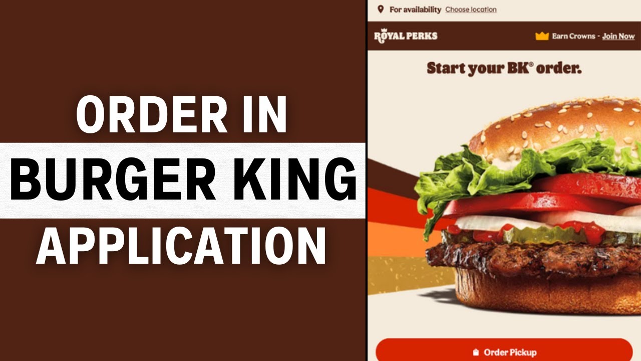 How Do U Change Breakfast Menu on Burger King App