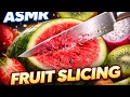 ASMR FRUIT SLICING compilations 😋 