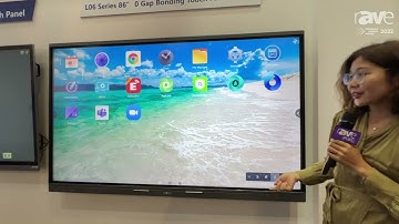 ISE 2022: Donview Exhibits 86-Inch L06 Series Zero-Gap-Bonding Touch Panel Display