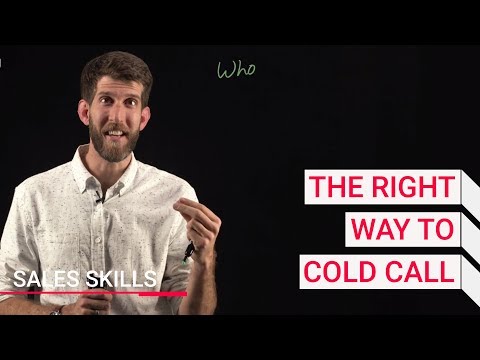 The Right Way to Cold Call | Sales Skills | Winning By Design