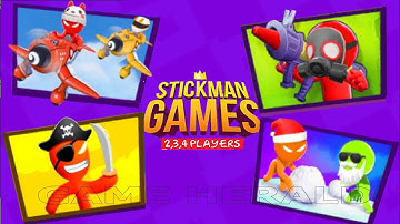 Stickman Party: 1 2 3 4 Player Games Free Android Gameplay