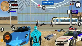 Rope man spider: cover fire game. Miami super rope hero: Superhero fighting 3Dpat#1 screenshot 3