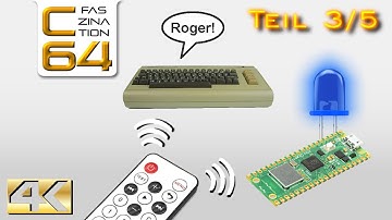 🕹️ The power of UART: C64 & Raspberry Pi per Infrarot-Fernbedienung steuern (3/5) #FaszinationC64