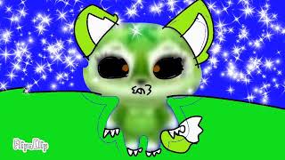 Palm turn into a werewolf fluvsies (no more copyright)