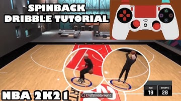 HOW TO DO SPIN BACK MOVE TO 3 POINT LINE ON NBA 2K21 - SPINBACK TUTORIAL BECOME A DRIBBLE GOD 2K21!