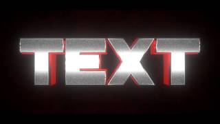 BLENDER ONLY RED SYNC INTRO TEMPLATE