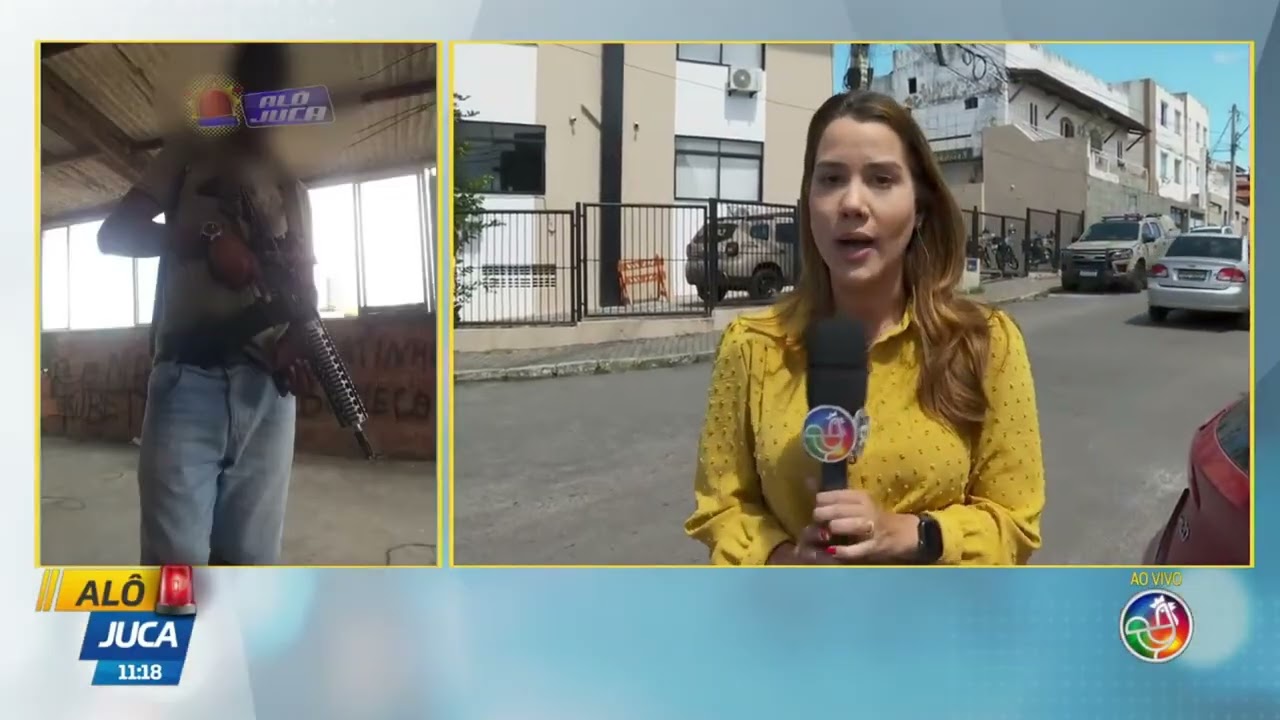 É GRAVAÇÃO polícia confunde cena com crime | ALÔ JUCA | TV ARATU