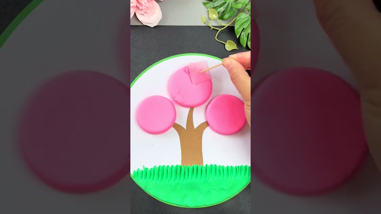 Spring is here to do good-looking spring children's creative handicraft kindergarten handicraft