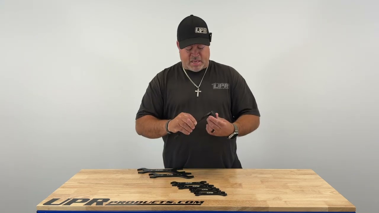 UPR 7075 Aluminum 7pc Magnetic AN Wrench Set - (Comparable to Steel in Strength)