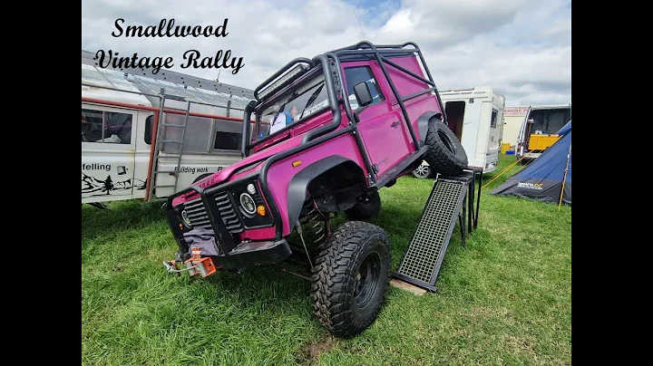 Retro car show. Smallwood Vintage Rally. Classic cars and steam engines. Part 2.