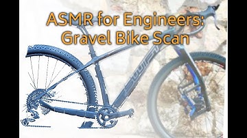 3D Scanning ASMR - Relaxing Laser Scanning - Gravel Bike