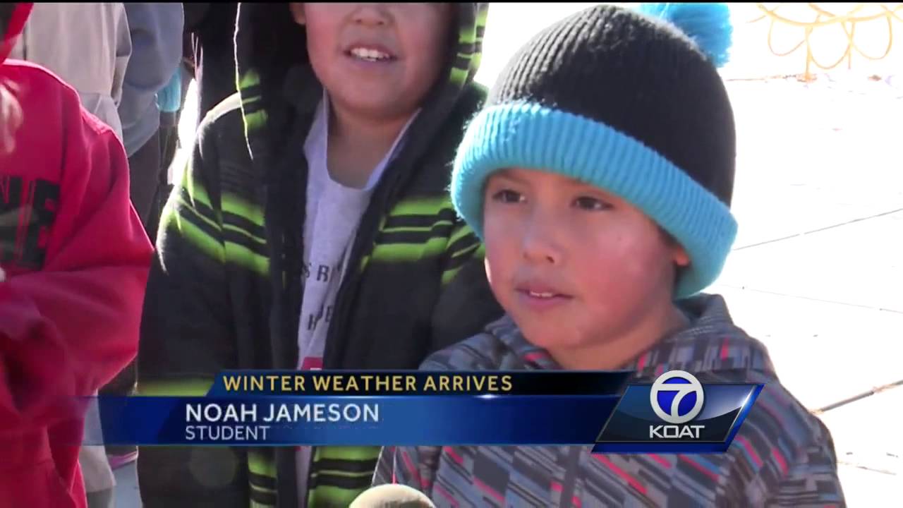 Winter Weather Arrives In New Mexico