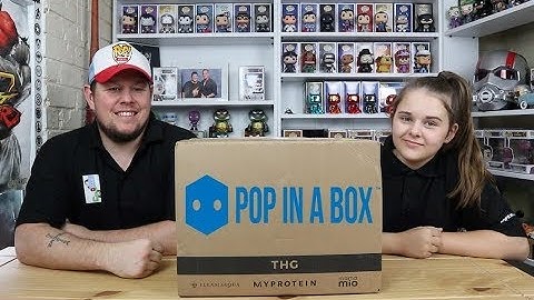 Another AMAZING  POP IN A BOX Subscription - August 2019 - Funko Pop Unboxing - UK - PIAB